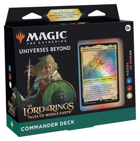 Magic The Gathering - Lord of the Rings: Tales of Middle-Earth Commander Deck: Riders of Rohan - Gathering Games