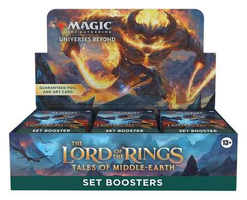 Magic The Gathering - Lord of the Rings: Tales of Middle-Earth Set Booster Box - Gathering Games