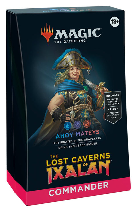 Magic The Gathering: Lost Caverns of Ixalan Ahoy Mateys Commander Deck - Gathering Games