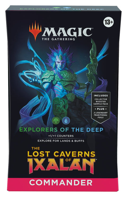 Magic The Gathering: Lost Caverns of Ixalan Explorers Of The Deep Commander Deck - Gathering Games
