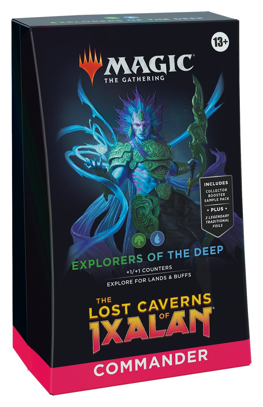 Magic The Gathering: Lost Caverns of Ixalan Explorers Of The Deep Commander Deck - Gathering Games