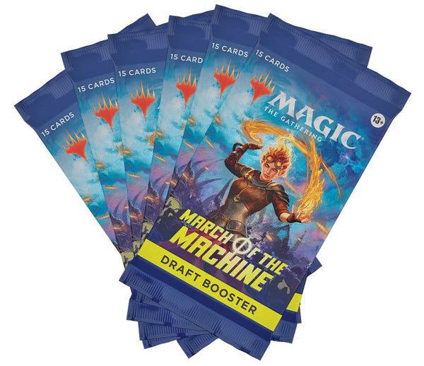 Magic The Gathering March Of The Machine 6 x Draft Boosters