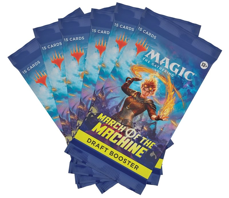 Magic The Gathering: March Of The Machine - 6 x Draft Boosters - Gathering Games