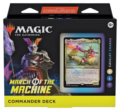 Magic The Gathering: March Of The Machine - Cavalry Charge Commander Deck - Gathering Games