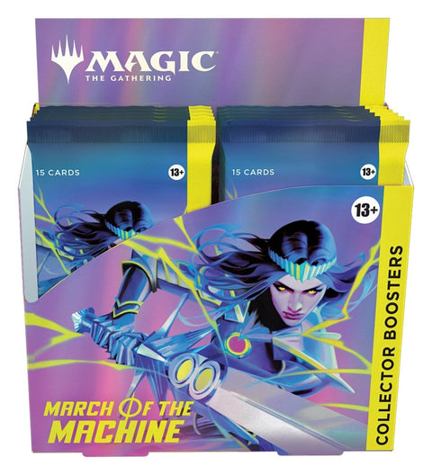 Magic The Gathering: March Of The Machine - Collector Booster Box - Gathering Games