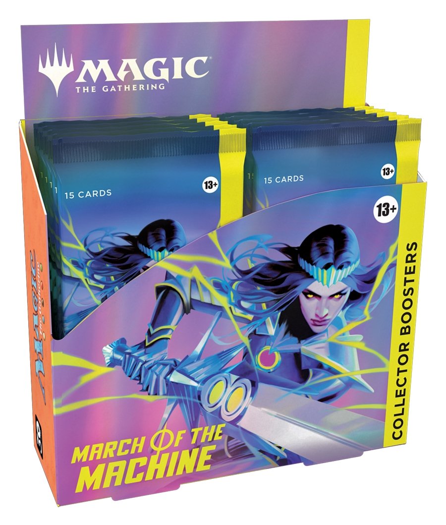 Magic The Gathering: March Of The Machine - Collector Booster Box - Gathering Games