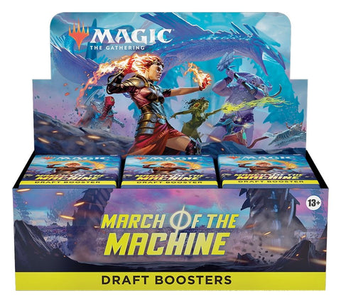 Magic The Gathering: March Of The Machine - Draft Booster Box - Gathering Games