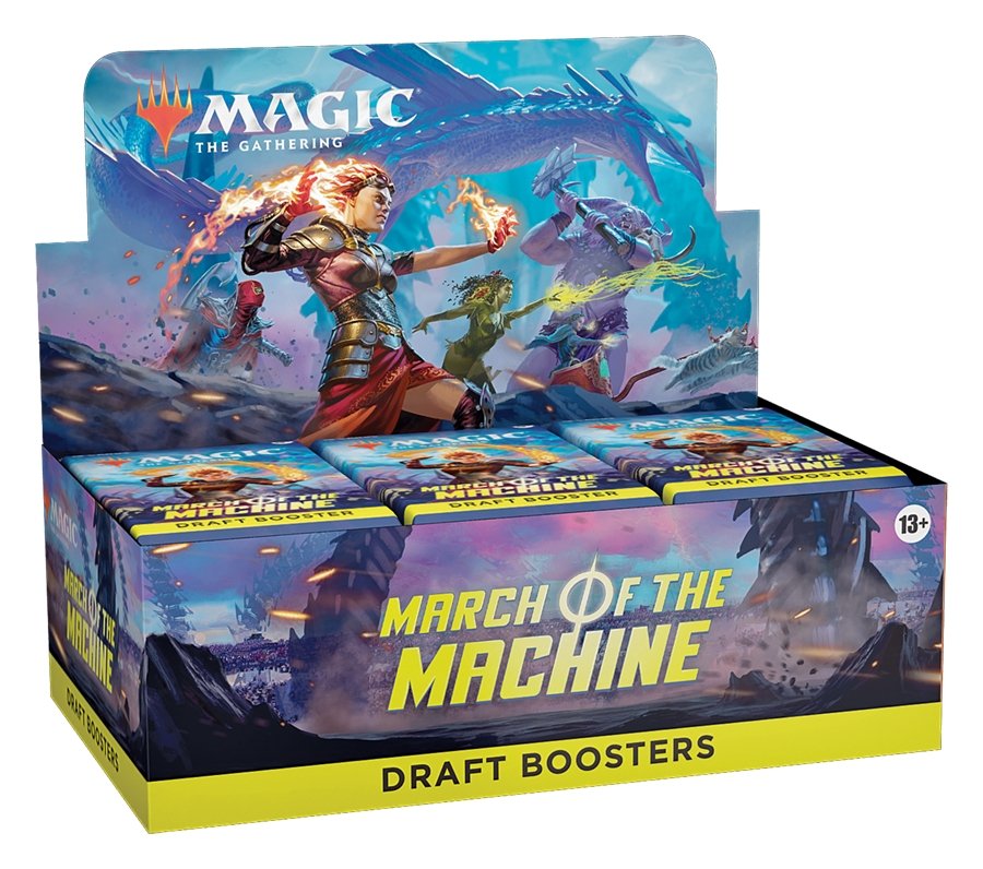 Magic The Gathering: March Of The Machine - Draft Booster Box - Gathering Games