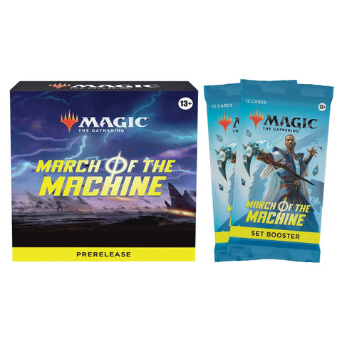 Magic The Gathering: March Of The Machine - Prerelease Pack + 2 Set Boosters - Gathering Games