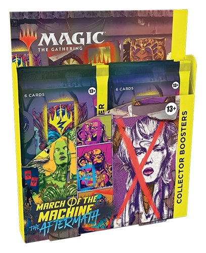 Magic The Gathering - March of the Machine: The Aftermath Collector Booster Box - Gathering Games
