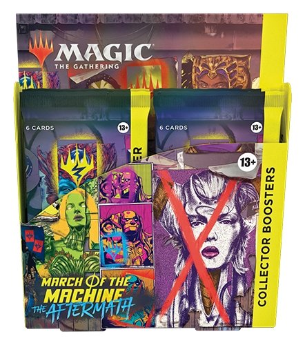 Magic The Gathering - March of the Machine: The Aftermath Collector Booster Box - Gathering Games