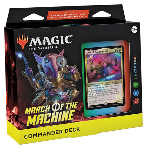 Magic The Gathering: March Of The Machine - Tinker Time Commander Deck - Gathering Games