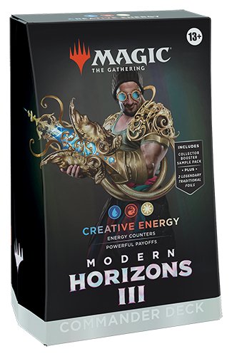 Magic The Gathering: Modern Horizons 3 Creative Energy Commander Deck - Gathering Games