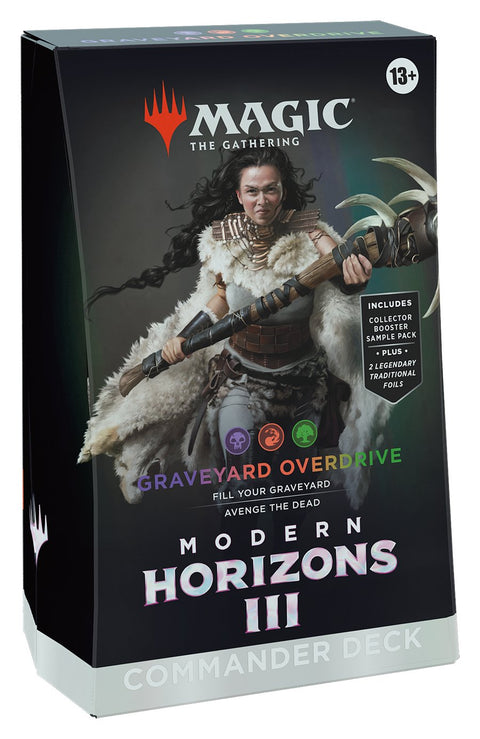 Magic The Gathering: Modern Horizons 3 Graveyard Overdrive Commander Deck - Gathering Games