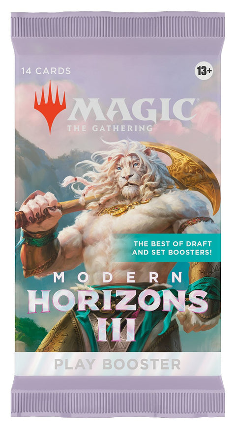 Magic The Gathering: Modern Horizons 3 Play Booster Pack - Gathering Games