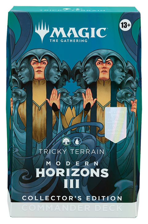 Magic The Gathering: Modern Horizons 3 Tricky Terrain Collector Commander Deck - Gathering Games