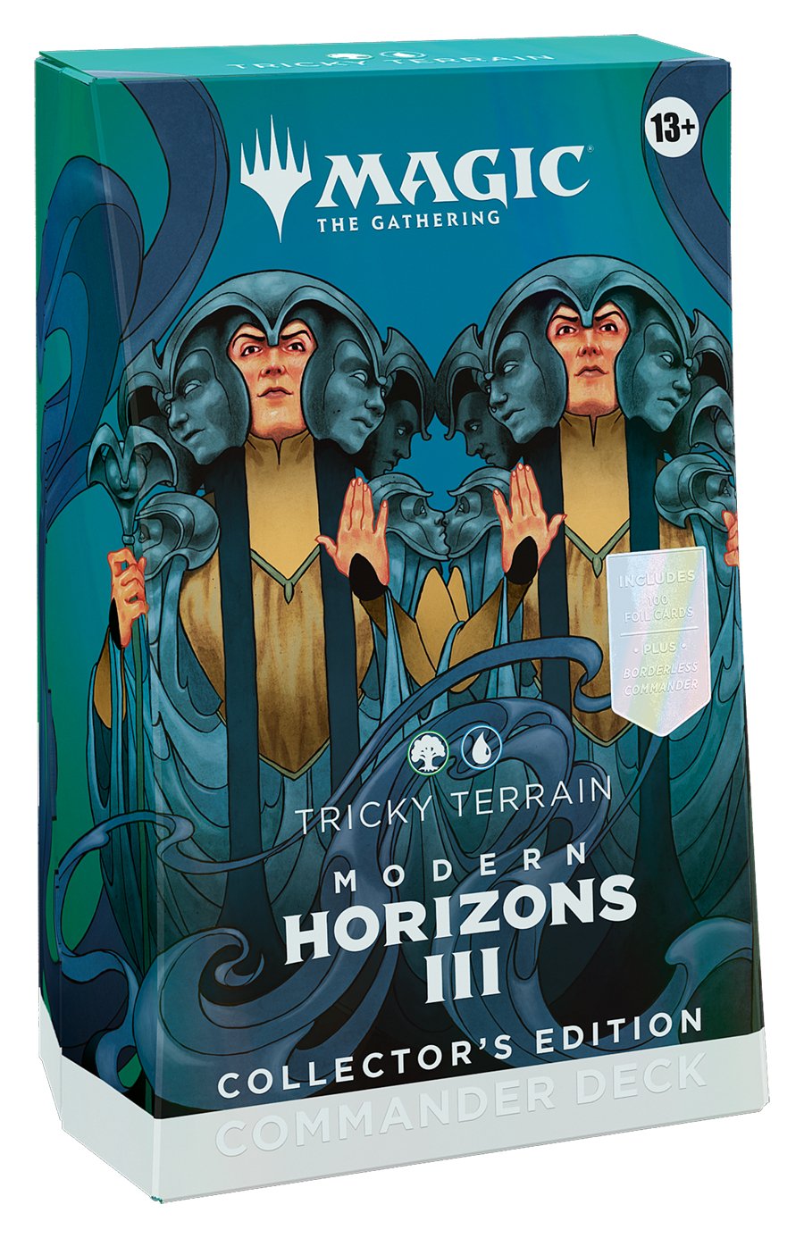 Magic The Gathering: Modern Horizons 3 Tricky Terrain Collector Commander Deck - Gathering Games