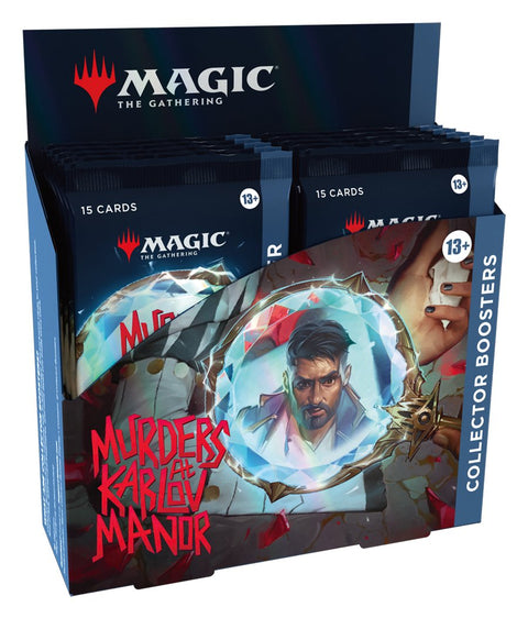 Magic The Gathering: Murders At Karlov Manor Collector Booster Box - Gathering Games