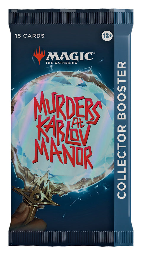 Magic The Gathering: Murders At Karlov Manor Collector Booster Pack - Gathering Games