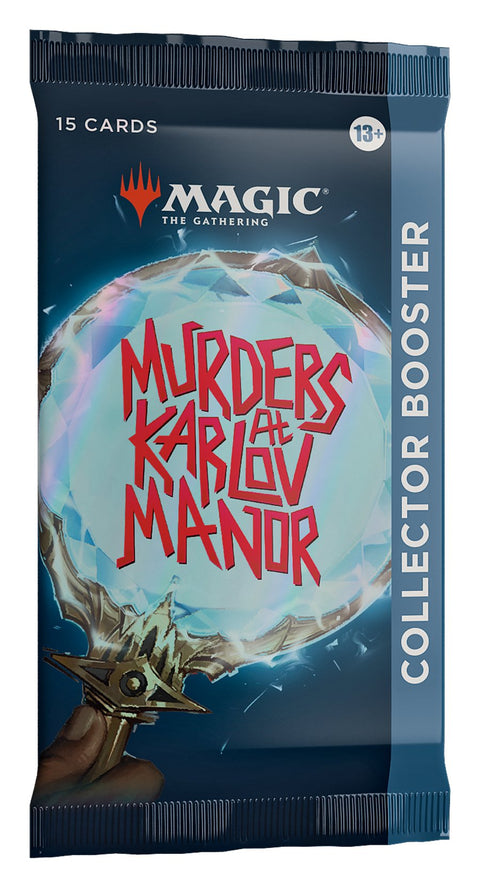 Magic The Gathering: Murders At Karlov Manor Collector Booster Pack - Gathering Games