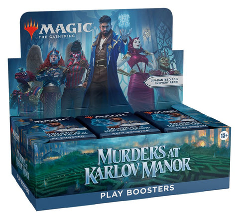 Magic The Gathering: Murders At Karlov Manor Play Booster Box - Gathering Games