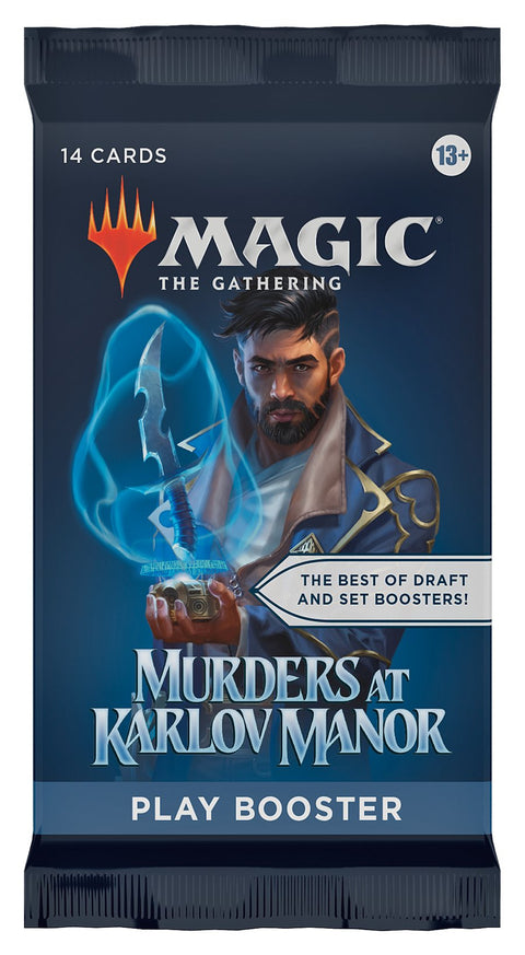 Magic The Gathering: Murders At Karlov Manor Play Booster Pack - Gathering Games