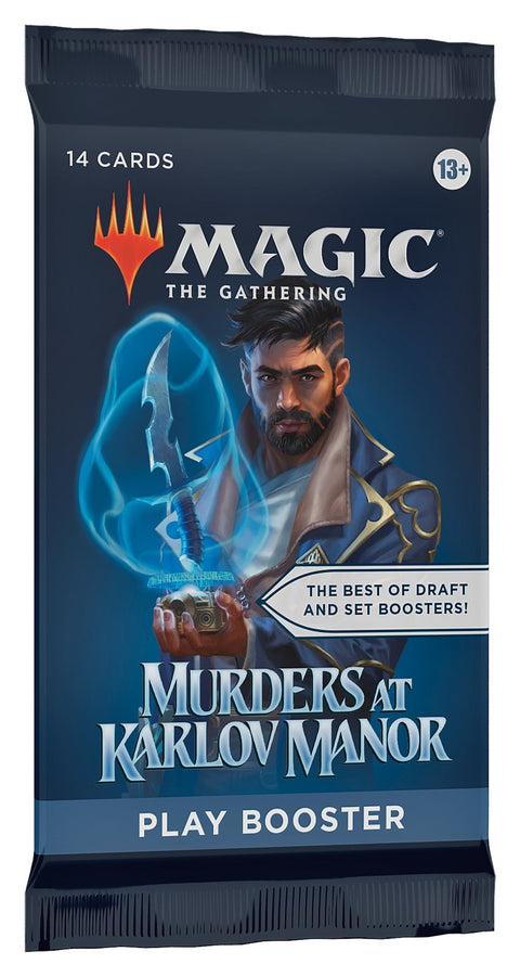 Magic The Gathering: Murders At Karlov Manor Play Booster Pack - Gathering Games