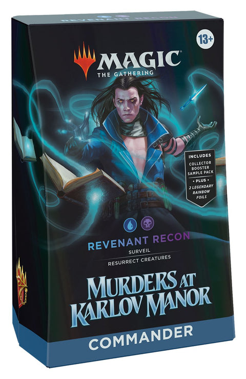 Magic The Gathering: Murders at Karlov Manor - Revenant Recon Commander Deck - Gathering Games
