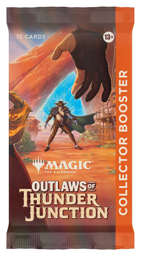 Magic The Gathering: Outlaws of Thunder Junction Collector Booster Pack - Gathering Games