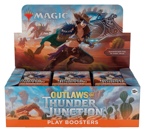 Magic The Gathering: Outlaws of Thunder Junction Play Booster Box - Gathering Games