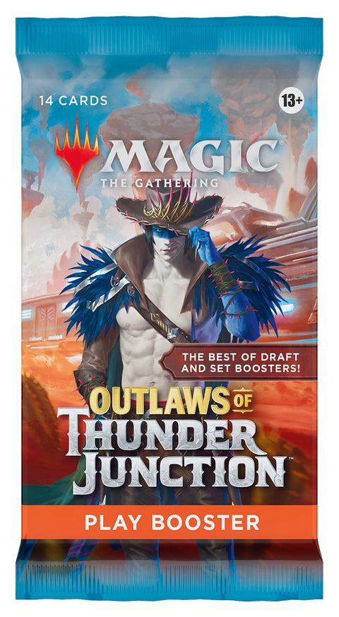 Magic The Gathering: Outlaws of Thunder Junction Play Booster Pack - Gathering Games