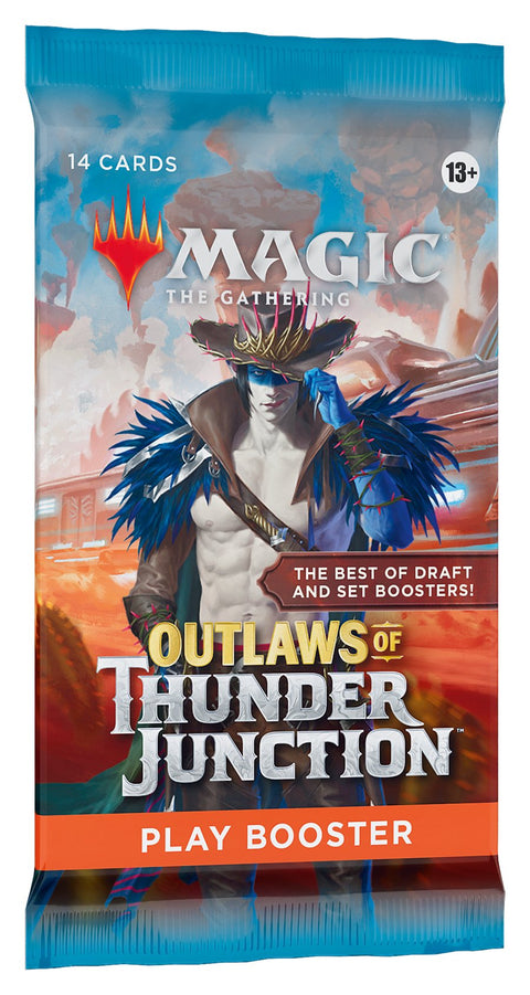 Magic The Gathering: Outlaws of Thunder Junction Play Booster Pack - Gathering Games