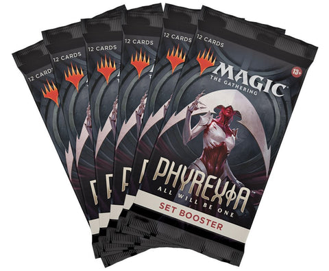 Magic The Gathering: Phyrexia All Will Be One - 6 x Set Booster Packs - Gathering Games