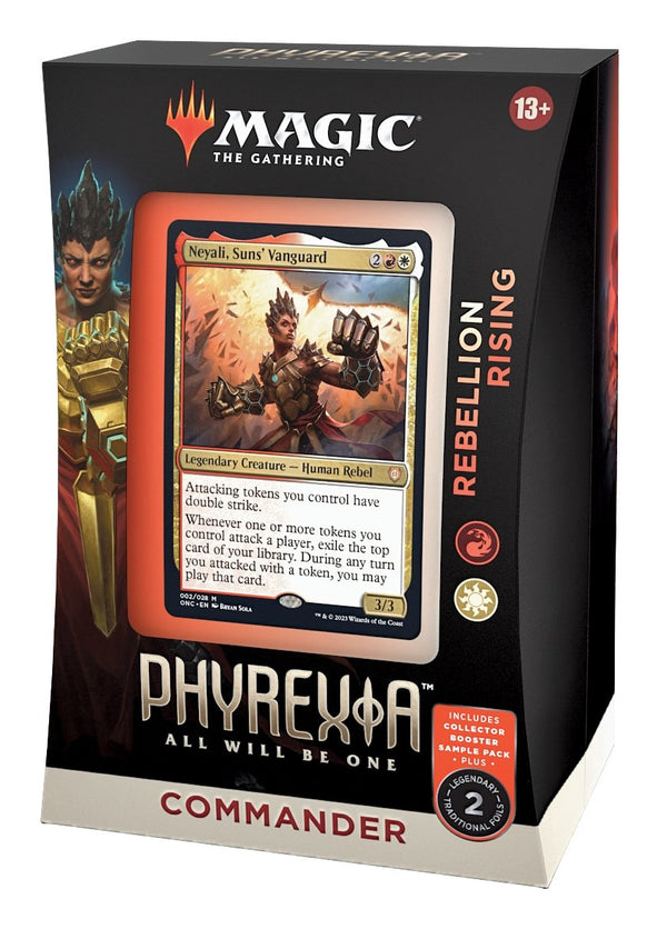 Magic The Gathering: Phyrexia All Will Be One - Rebellion Rising Commander Deck - 1