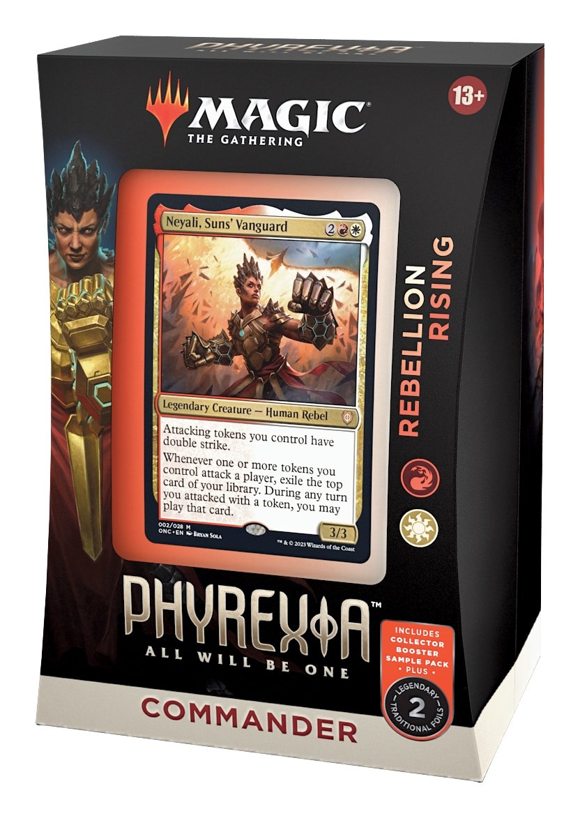 Magic The Gathering: Phyrexia All Will Be One - Rebellion Rising Commander Deck - Gathering Games