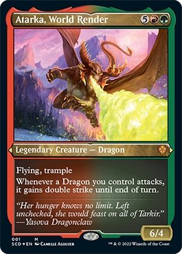 Magic The Gathering - Starter Commander Deck - Draconic Destruction - Gathering Games