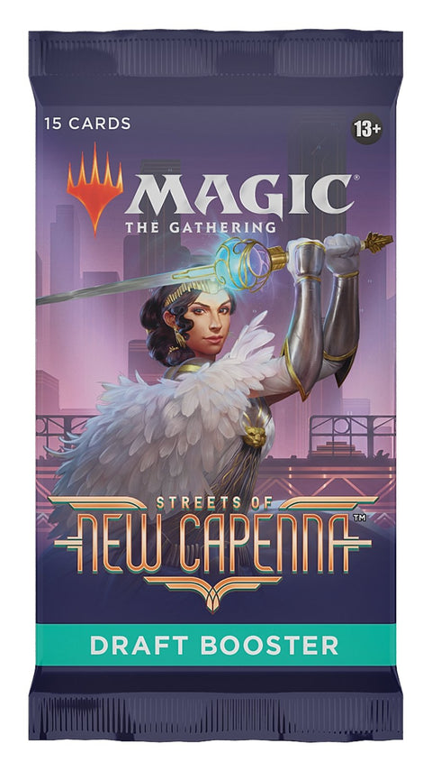 Magic The Gathering - Streets of New Capenna - 6 x Draft Boosters - Gathering Games