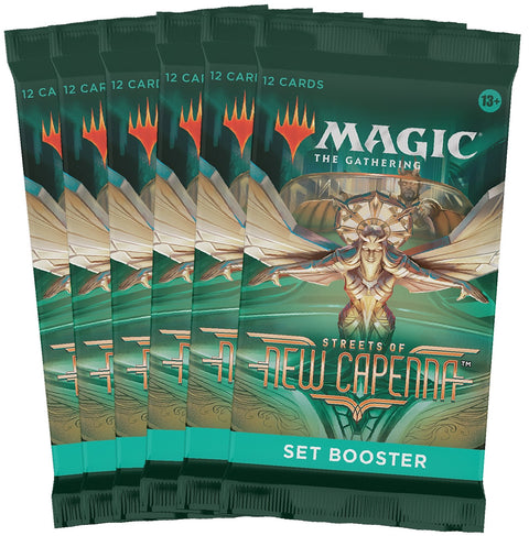 Magic The Gathering - Streets of New Capenna - 6 x Set Boosters - Gathering Games