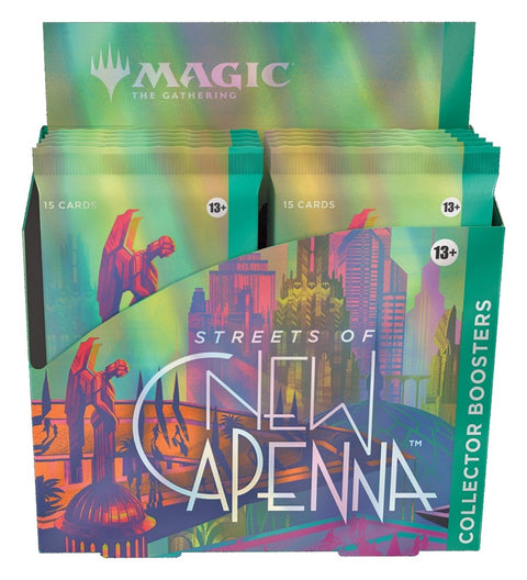 Magic The Gathering - Streets of New Capenna - Collector Booster Box (12 Packs) - Gathering Games