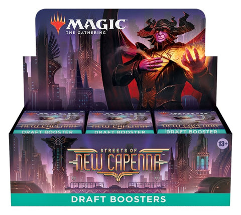 Magic The Gathering - Streets of New Capenna - Draft Booster Box (36 Packs) - Gathering Games