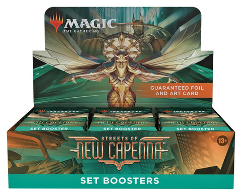 Magic The Gathering - Streets of New Capenna - Set Booster Box (30 Packs) - Gathering Games