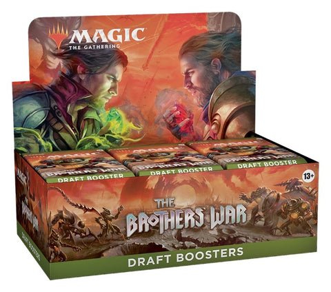 Magic The Gathering - The Brothers' War - Draft Booster Box - Gathering Games