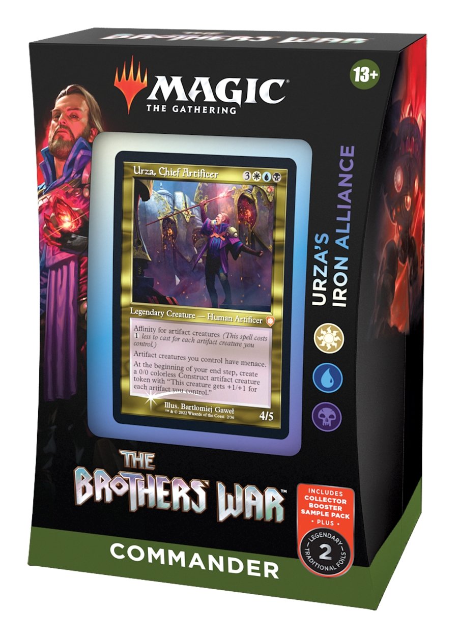 Magic The Gathering - The Brothers' War - Urza's Iron Alliance Commander Deck - Gathering Games
