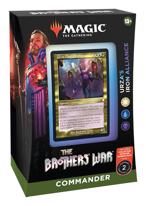 Magic The Gathering - The Brothers' War - Urza's Iron Alliance Commander Deck - Gathering Games