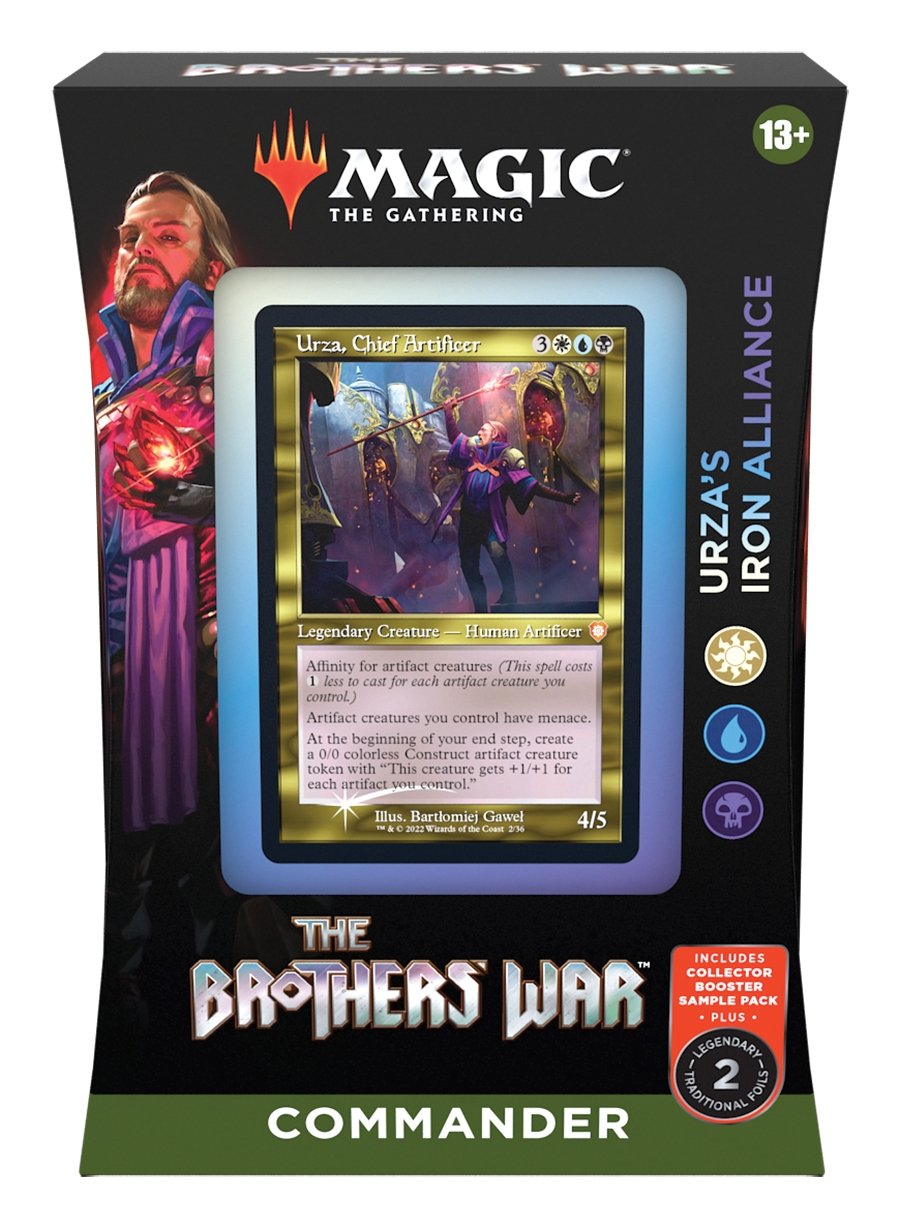 Magic The Gathering - The Brothers' War - Urza's Iron Alliance Commander Deck - Gathering Games