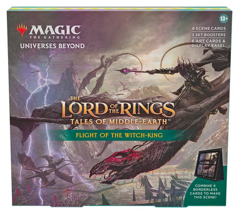 Magic The Gathering - The Lord of the Rings: Tales of Middle-Earth Scene Box - Flight of the Witch-King - Gathering Games