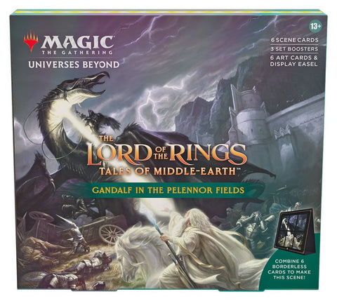Magic The Gathering - The Lord of the Rings: Tales of Middle-earth Scene Box - Gandalf in Pelennor - Gathering Games