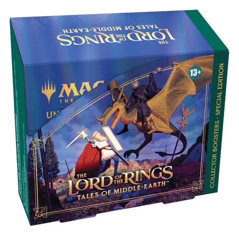 Magic The Gathering - The Lord of the Rings: Tales of Middle-Earth Special Edition Collector Booster Box - Gathering Games