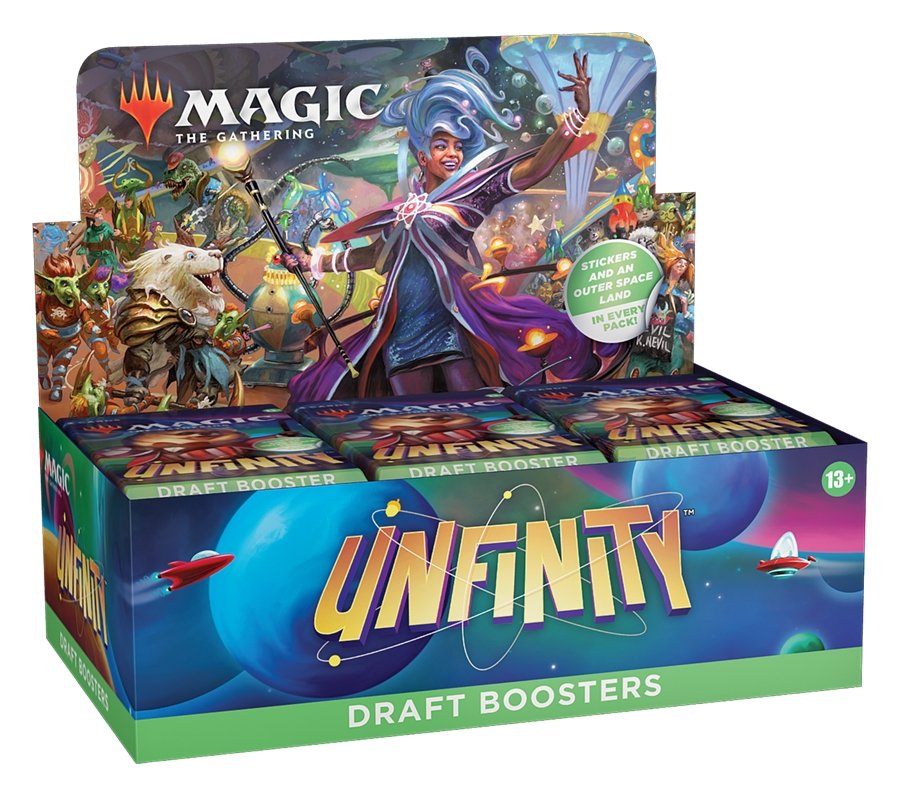 Magic The Gathering - Unfinity Draft Booster Box | Trading Card Games ...