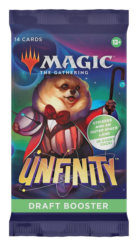 Magic The Gathering - Unfinity Draft Boosters x 6 - Gathering Games